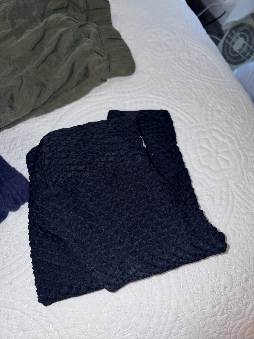 Booty by Brabants Black Textured Leggings